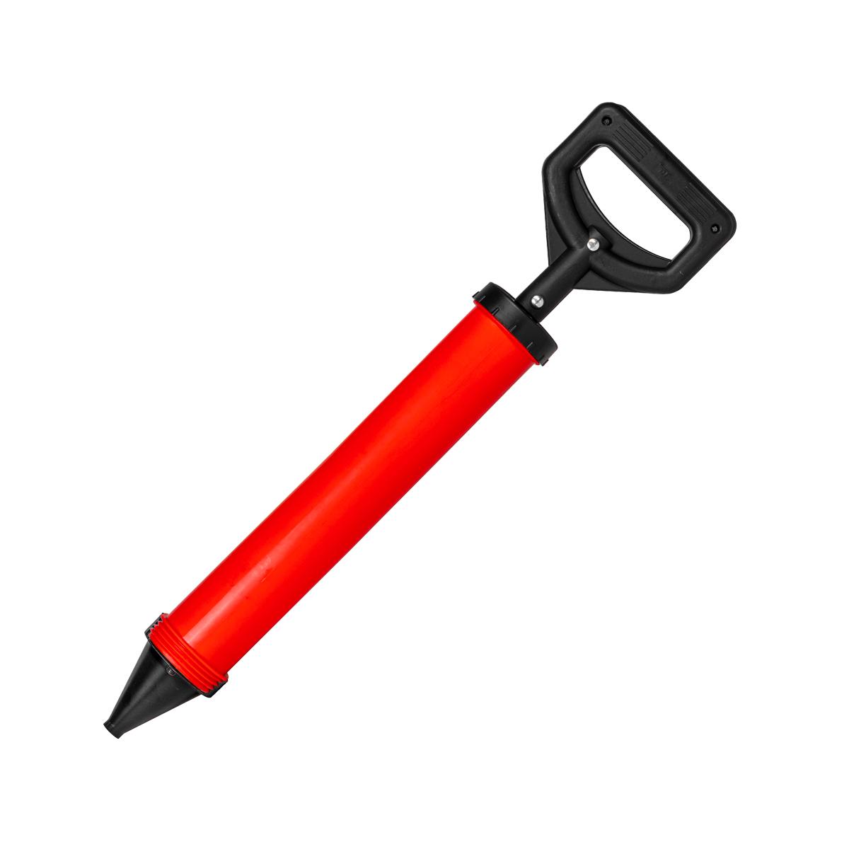 BEOROL Ručna pumpa za građevinske materijale crno-crvena