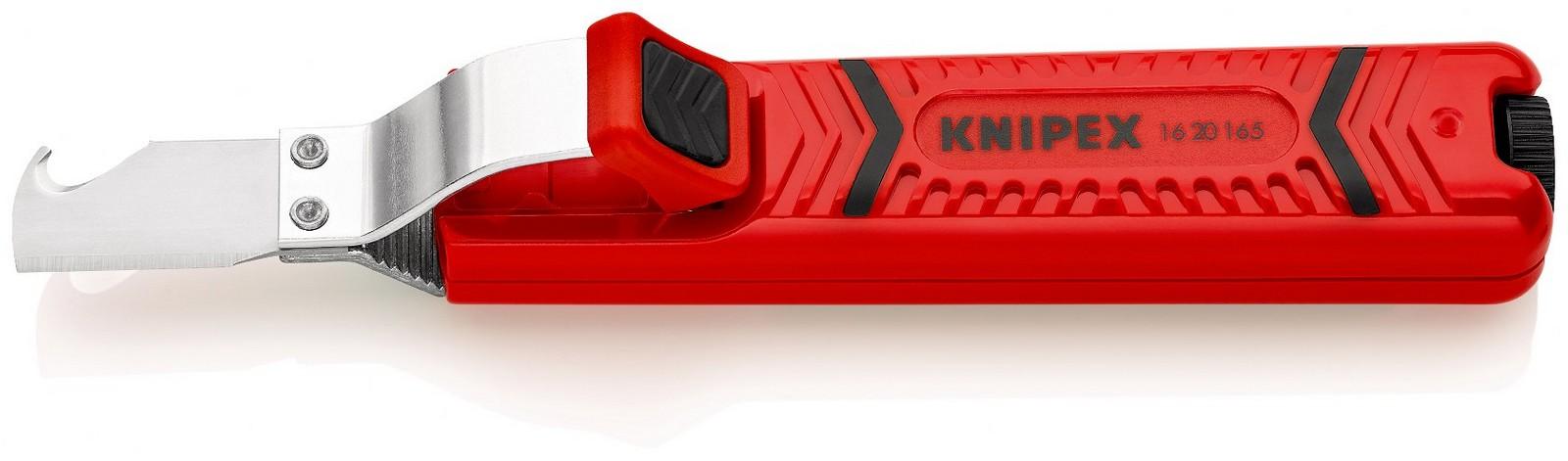 Selected image for KNIPEX Nož za skidanje izolacije 16 20 165 SB crveni