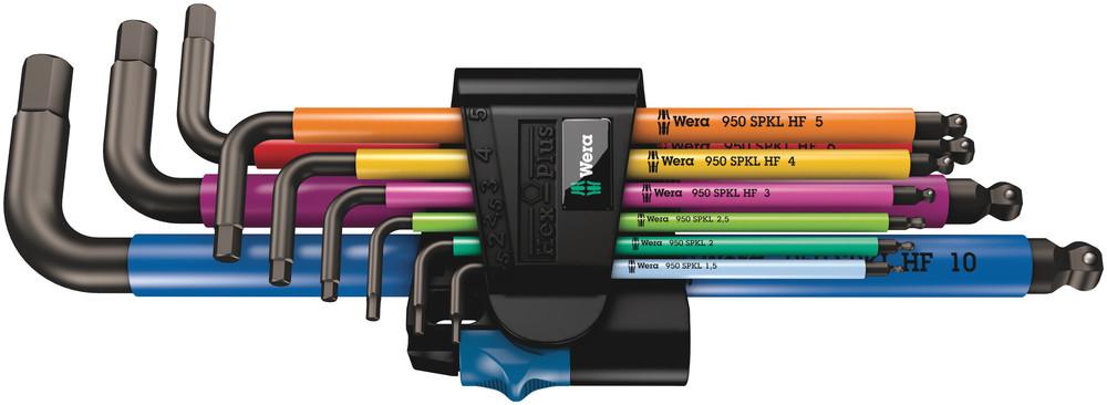 WERA Set imbus ključeva 950/9 Hex-Plus Multicolour sa funkcijom držanja 9/1 05022210001 šareni