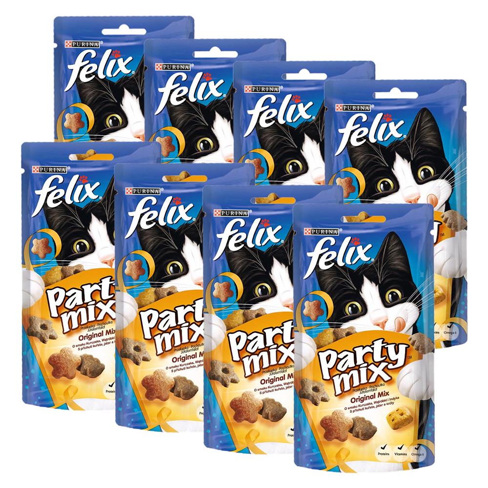 Felix Party Mix Poslastice za mačke, Original, 8x60g