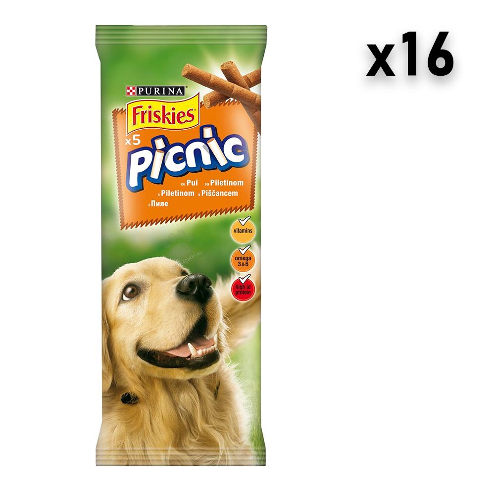 Friskies Picnic Poslastice za pse, Piletina, 16x42g