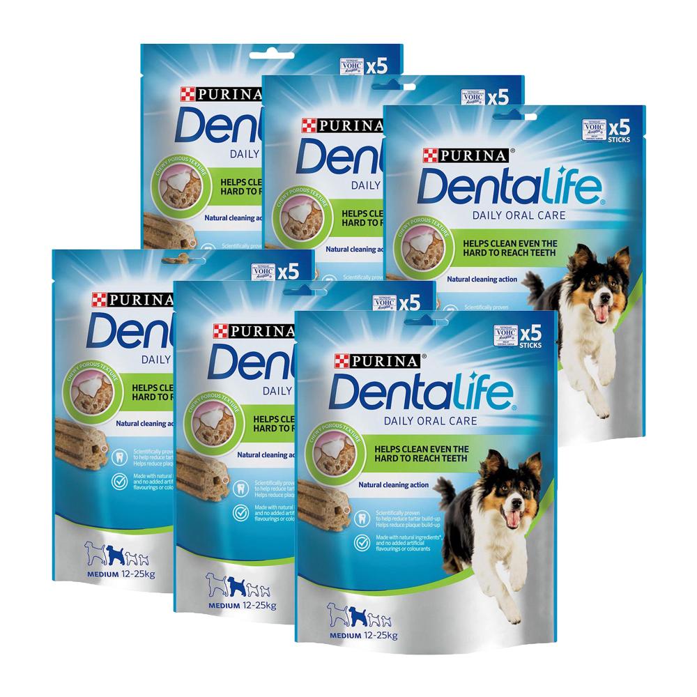 DentaLife Poslastice za pse srednjih rasa, 6x115g