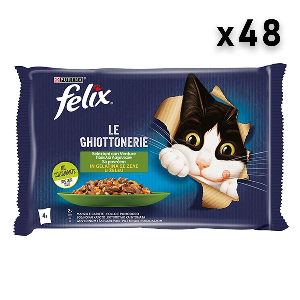 Felix Sos za mačke, Govedina, 48x85g
