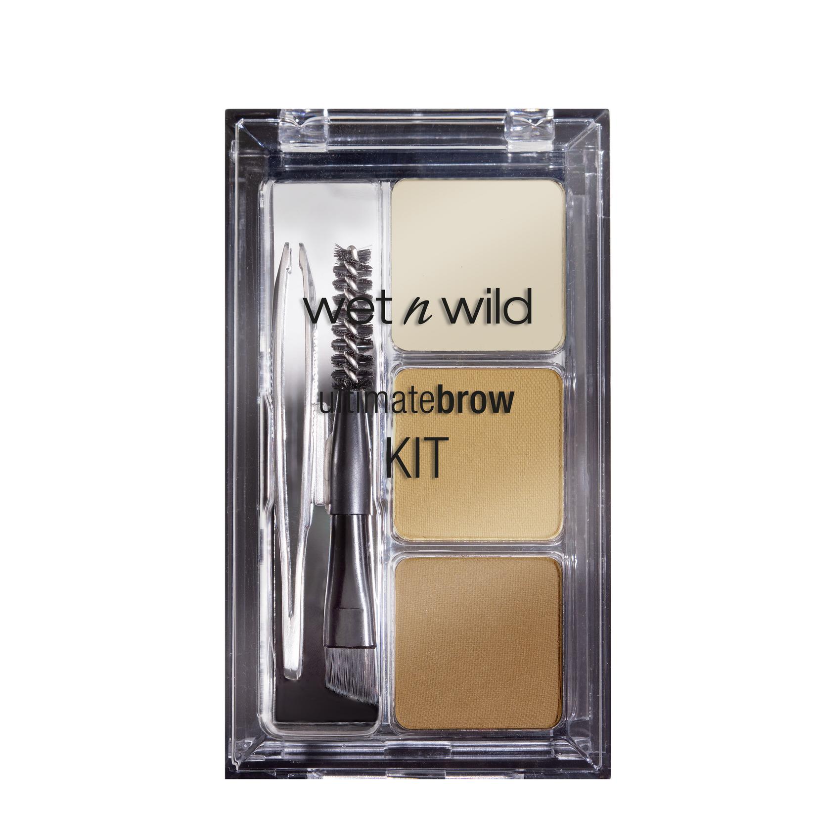 wet n wild ultimatebrow Set senki za obrve, 1111497E Soft Brown, 2.5 g