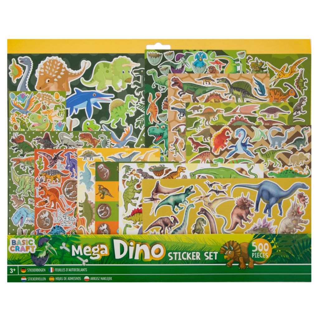 Selected image for GRAFIX Dinosaurusi Set stikera, 500 komada