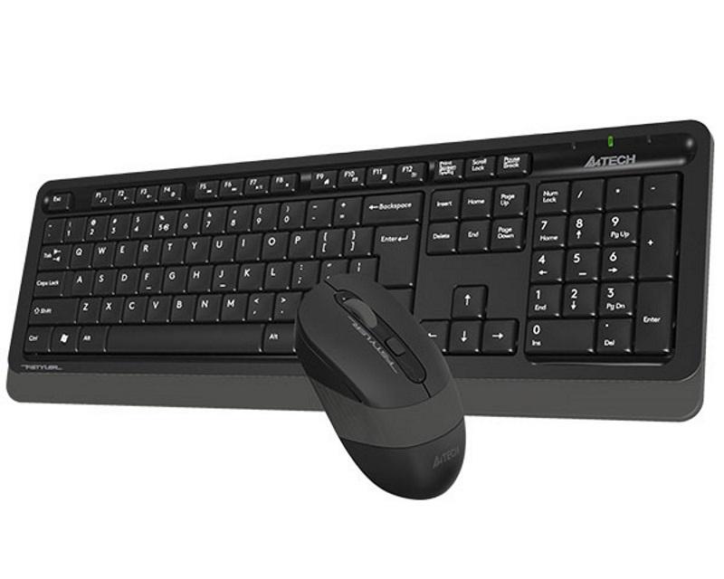 Selected image for A4 TECH Tastatura i miš FG1010 FSTYLER Wireless Combo USB US crni set