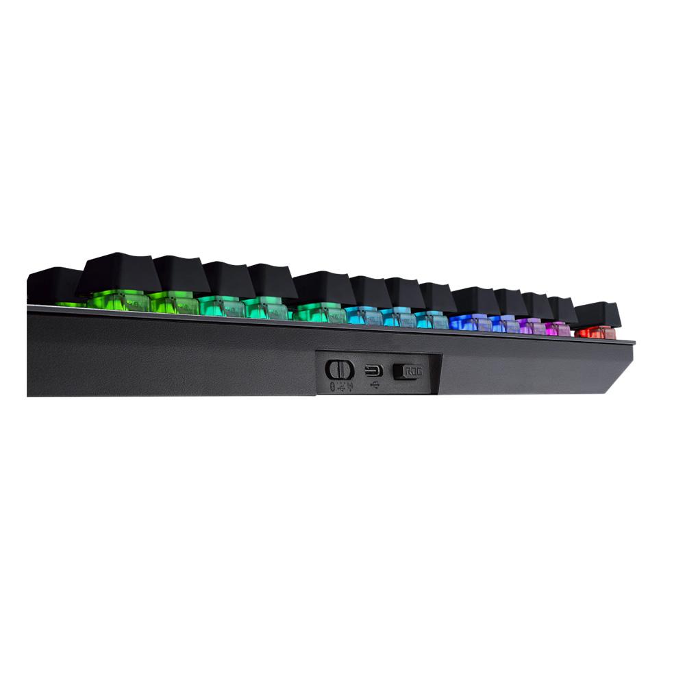 Selected image for ASUS Gejmerska bežična tastatura ROG Strix Scope TKL Deluxe RX Red Optical US crna