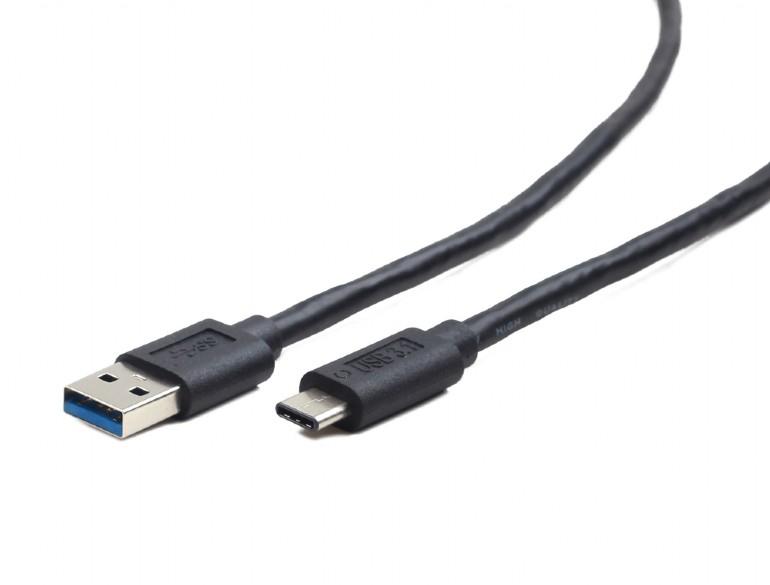 Cablexpert USB kabl 0,5 m USB 3.2 Gen 1 1 (3.1 Gen 1) USB A USB C Crno