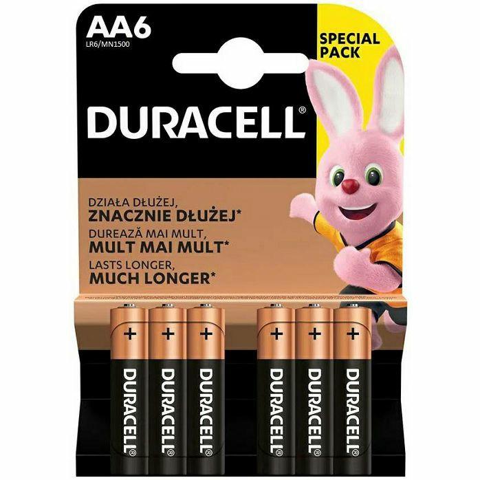 DURACELL Baterije Basic AA 6/1