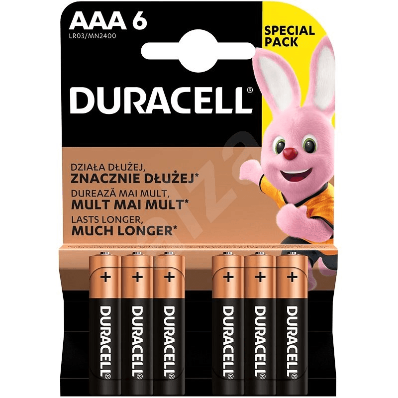 DURACELL Baterije Basic AAA 6/1