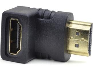 FAST ASIA Adapter HDMI (M) HDMI (F) crni ugaoni