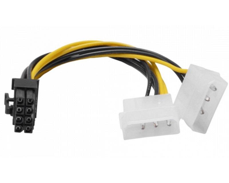 Selected image for FAST ASIA Adapter za napajanje VGA (8-pin) -2x Molex