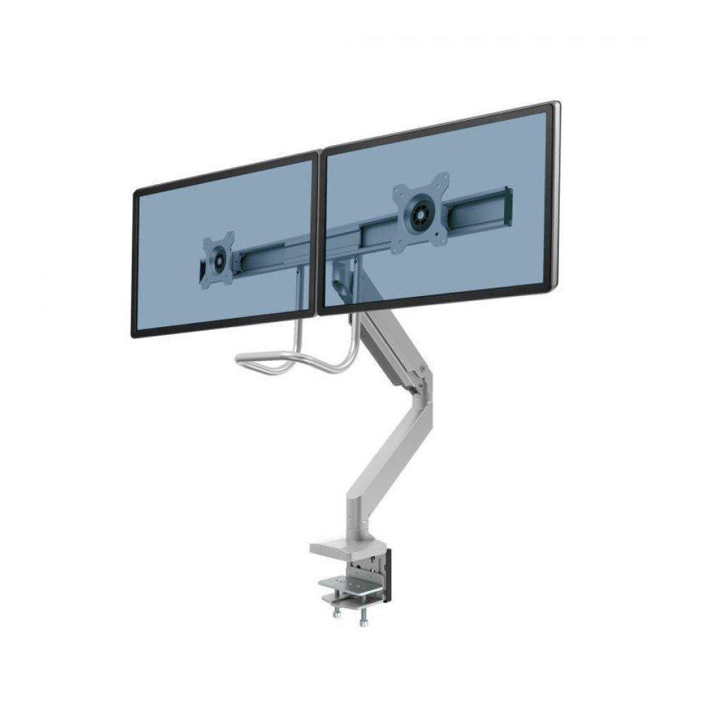 FELLOWES Nosač monitora za 2 monitora Eppa Crossbar 9909201 srebrni
