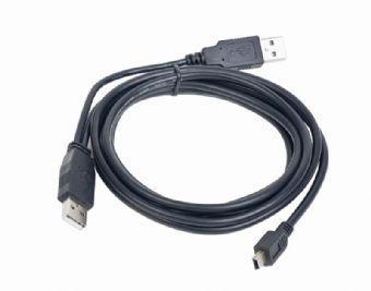 Gembird 2x USB 2.0 A/mini-B M USB kabl 0,9 m Crno