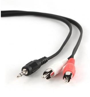 Selected image for GEMBIRD Audio kabl 3.5mm/2xRCA, M/M 1,5 m