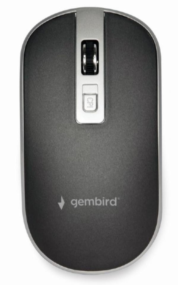 GEMBIRD Bežični miš MUSW-4B-06-BS crni