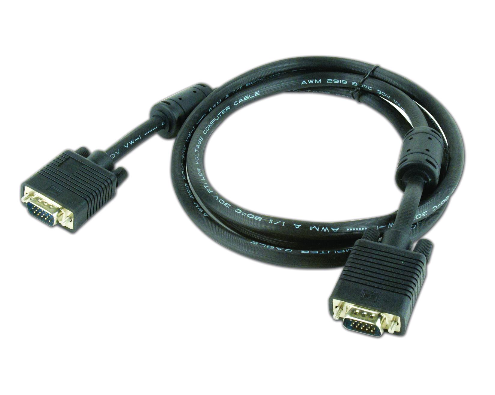Gembird M/M VGA kabl 1,8 m VGA (D-Sub) Crno