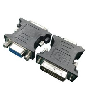 Gembird menjač pola kabla DVI-A VGA 15-pin Crno, Metalni