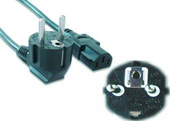 GEMBIRD Power cord with VDE approval 3m crni