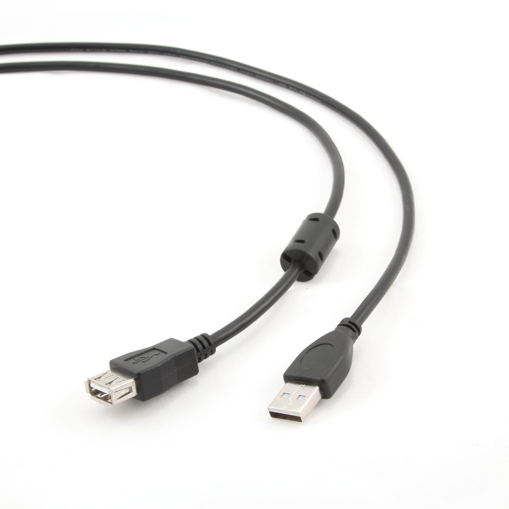 Slike Gembird USB 2.0 A M/FM USB kabl 1,8 m Crno