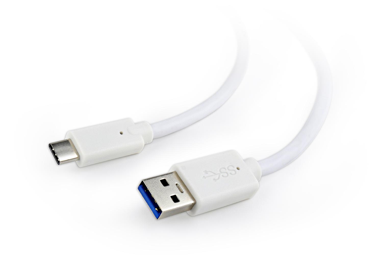 Gembird USB kabl 1,8 m USB 3.2 Gen 1 (3.1 Gen 1) USB A USB C Belo