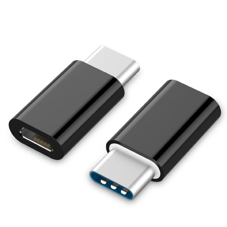 Gembird USB Type-C Micro USB Crno