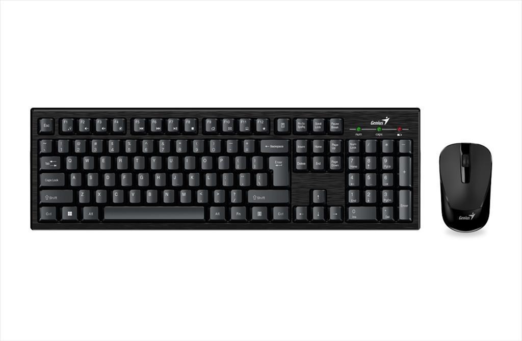 GENIUS Set tastatura i bežični miš km-8101