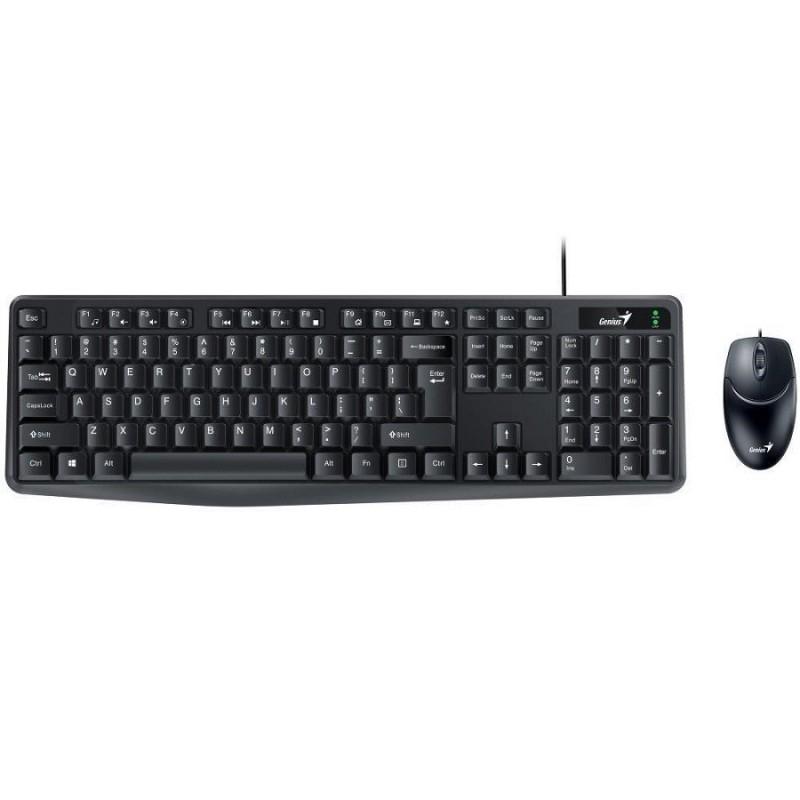 GENIUS Tastatura i miš KM-170 US crni