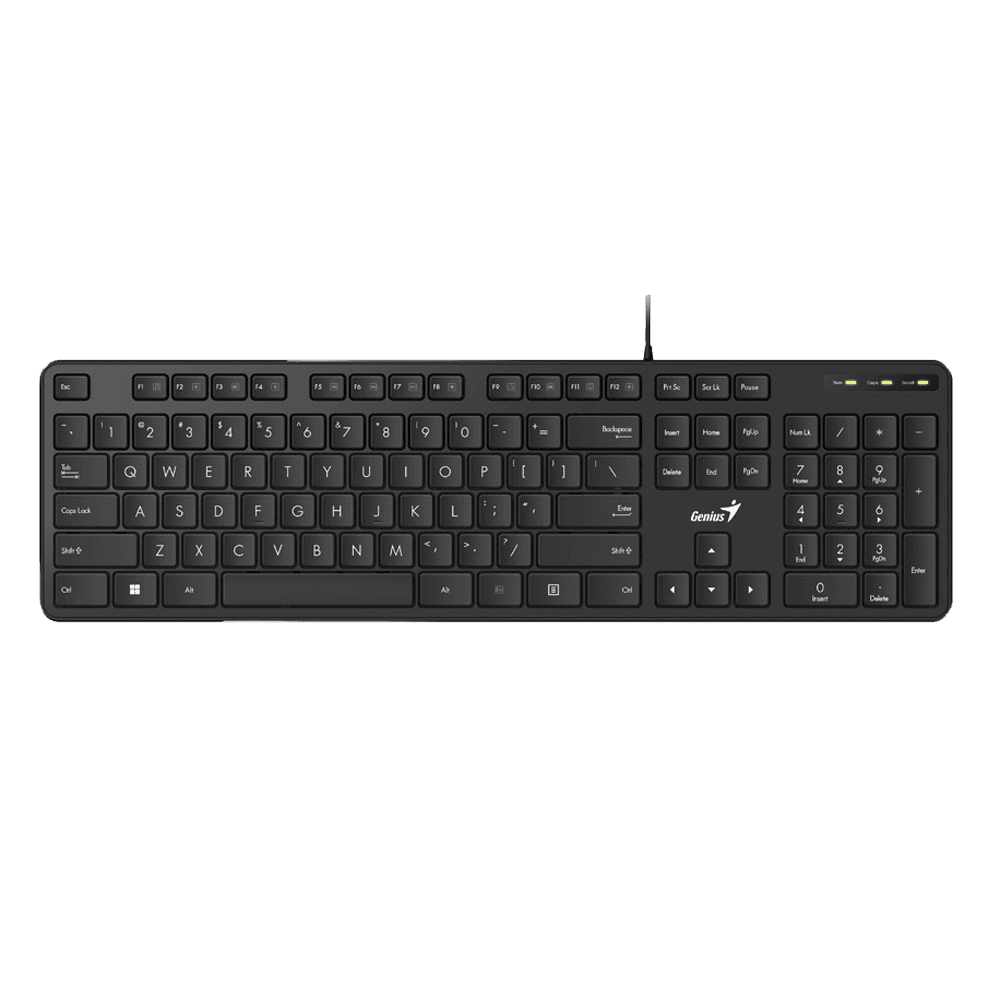 GENIUS Tastatura SlimStar M200 USB YU crna