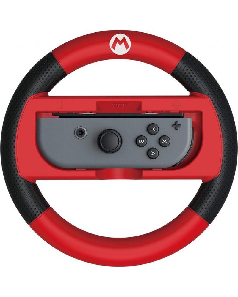 HORI Dodatak za trkački točak Nintendo Switch - Mario Kart 8 Deluxe, Mario crno-crveni