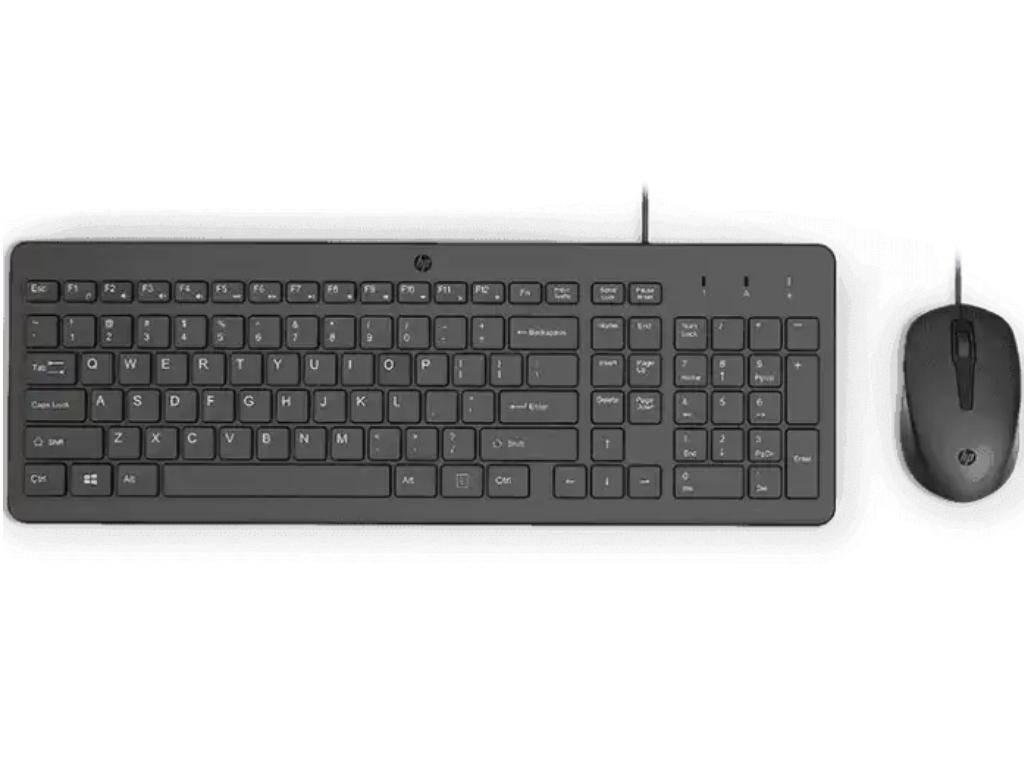 Selected image for HP 240J7AA Žični set tastature i miša, US, Optički miš, Crni