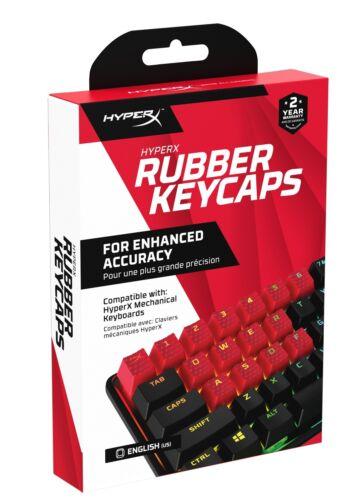 HYPERX Zamenske kapice za tastaturu Rubber Keycaps crvene