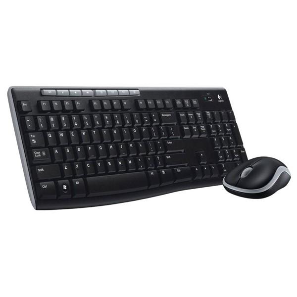 Logitech Wireless Combo MK270 Set tastatura i miš, Bežični, Crno-sivi