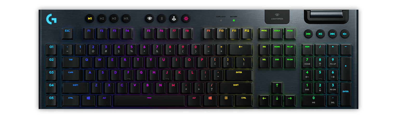 Selected image for Logitech G G915 tastatura RF bežični + Bluetooth QWERTY SAD Međunarodna Crno