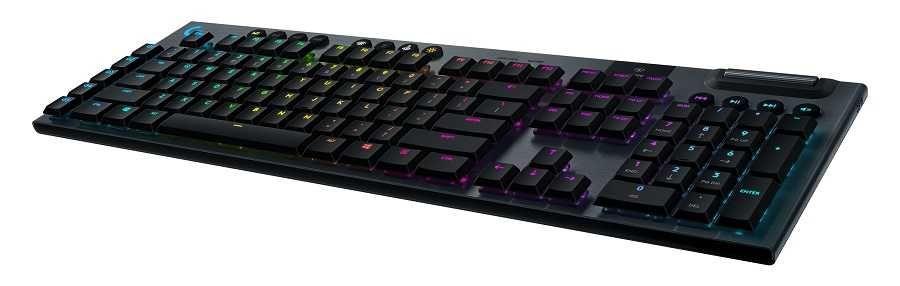 Selected image for Logitech G915 Lightspeed Gaming tastatura, Bežična, RGB, Mehanička, Crna