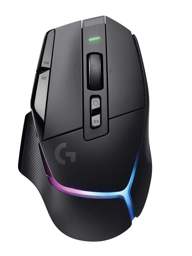 Logitech G502 X Plus Gaming miš, Bežični, Crni