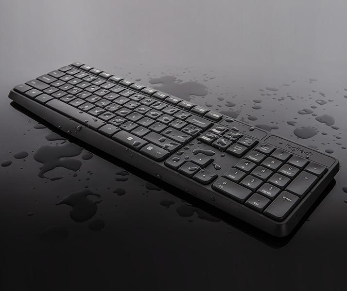 Selected image for Logitech MK235 Bežična tastatura i miš, QWERTY standard, Crni