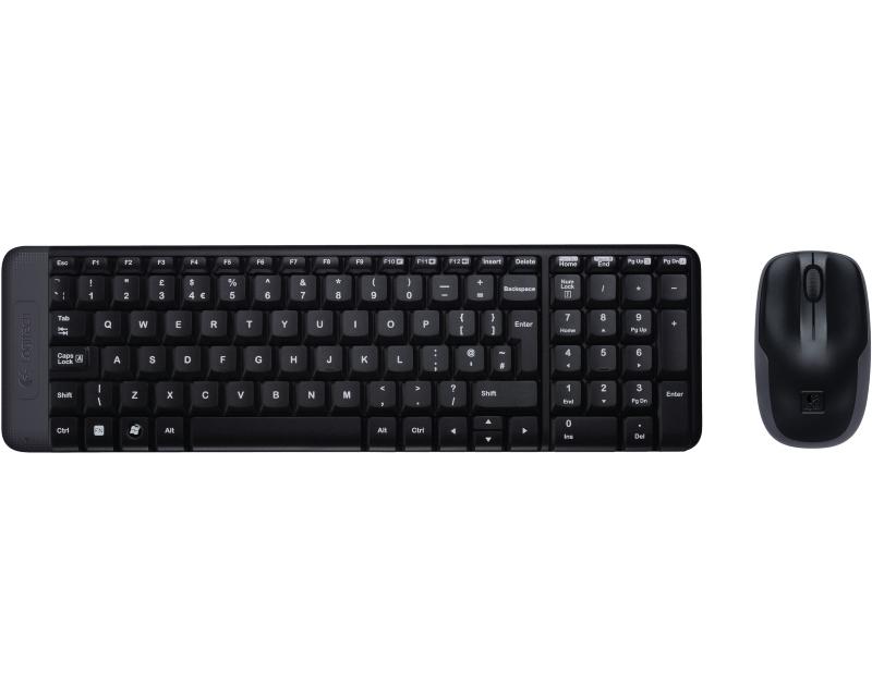 Selected image for LOGITECH MK220 Wireless Combo US Tastatura  + Miš