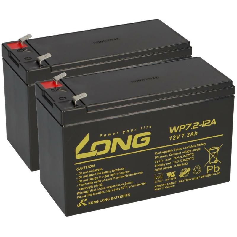 LONG Baterija za UPS 12V 7.2Ah RBC2