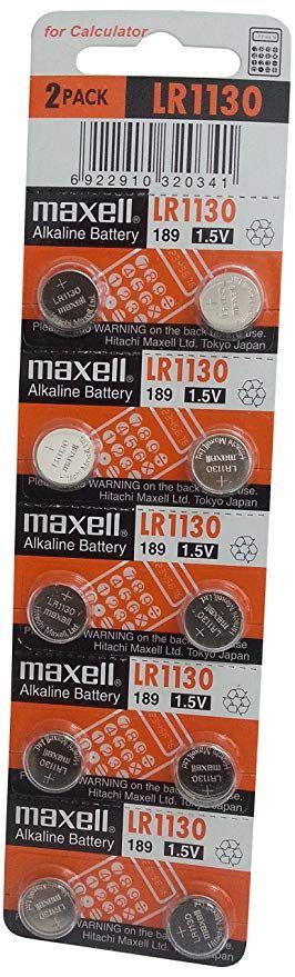MAXELL Alkalne baterije LR1130 10/1
