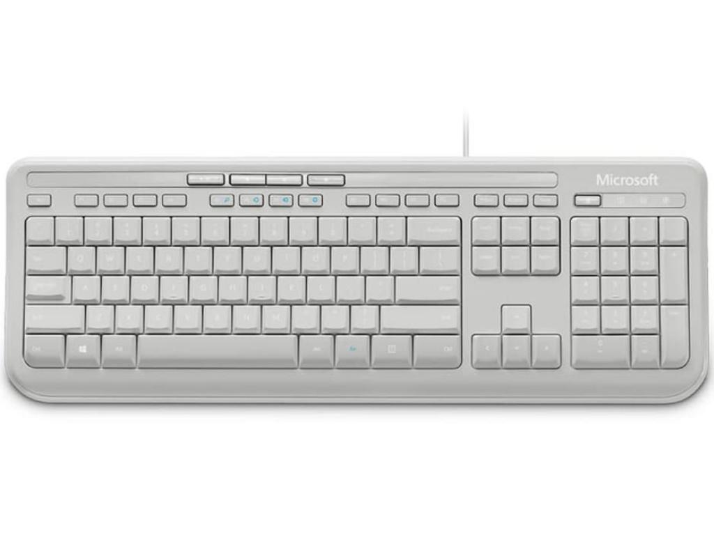 MICROSOFT Tastatura Wired Keyboard 600 bela
