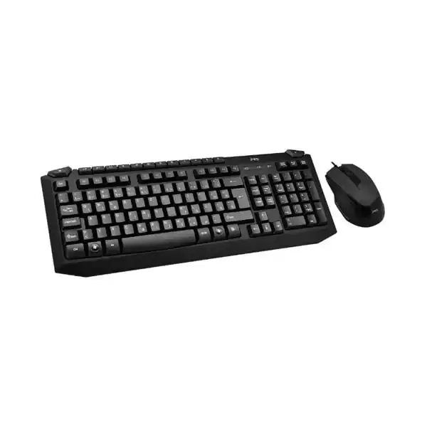 MS INDUSTRIAL Tastatura i miš Master C300 crna