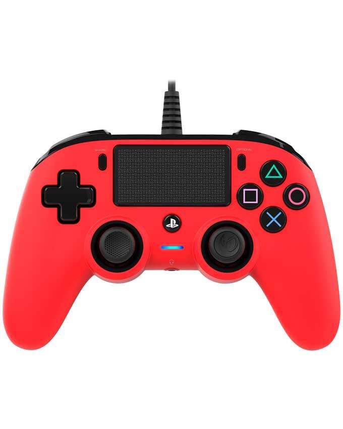 NACON Gamepad PS4 Wired compact crveni