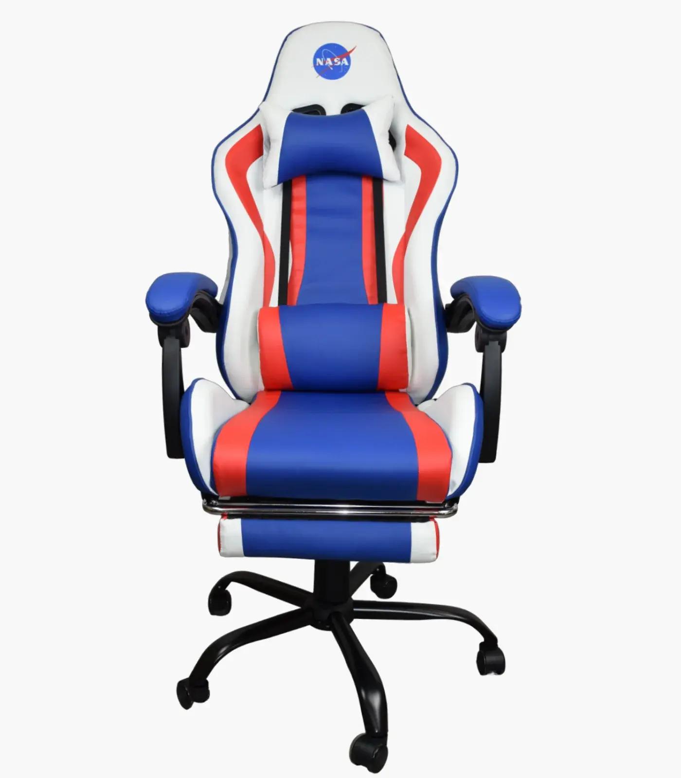 NASA Gaming stolica DISCOVERY plavo-crvena