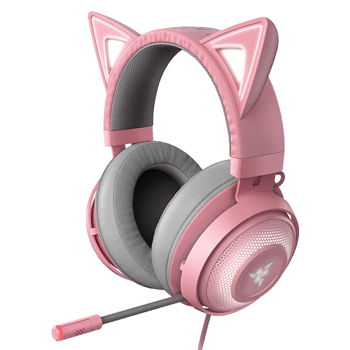RAZER Gaming slušalice Kraken Kitty Edition roze