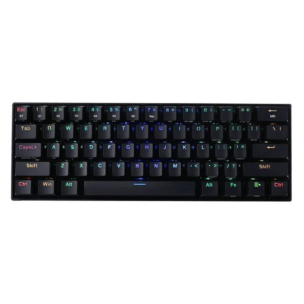 Selected image for REDRAGON Gaming bežična tastatura Draconic K530 PRO Mechanical BT, RGB, Red switch crna
