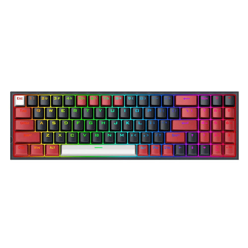 REDRAGON Gaming tastatura Pollux K628-RGB Pro Wired/Wireless Mechanical RGB crno-crvena