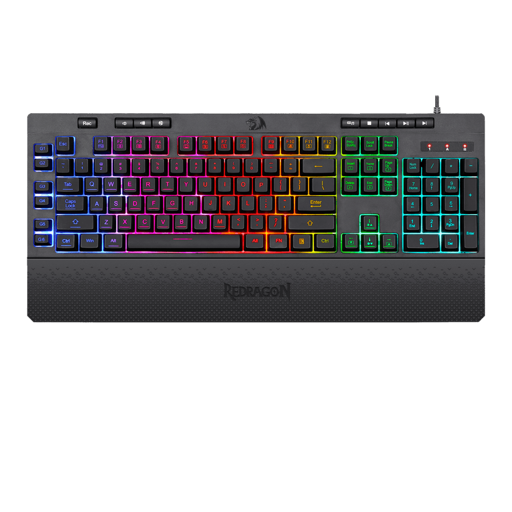 Selected image for Redragon Shiva RGB Tastatura, Crna