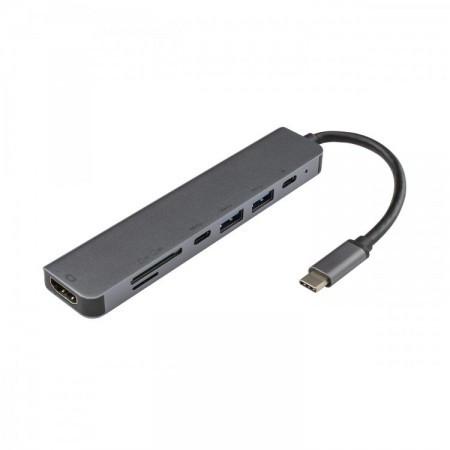 S BOX Adapter USB Type C/ HDMI - 7u1