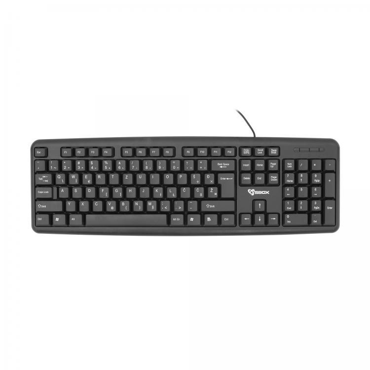 Selected image for S Box K-14 tastatura USB Crna
